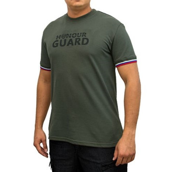 Honour Guard Men`s T-Shirt with Tricolor Trim