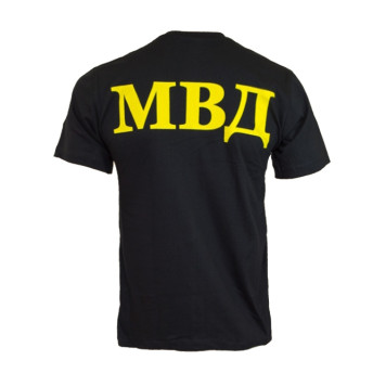 Police Uniform T-Shirt "Russian Ministry of Internal Affairs" ID Design-1