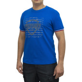 Tricolor Print T-Shirt