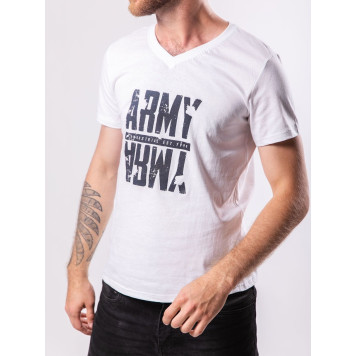 V Army Cotton T-Shirt-1