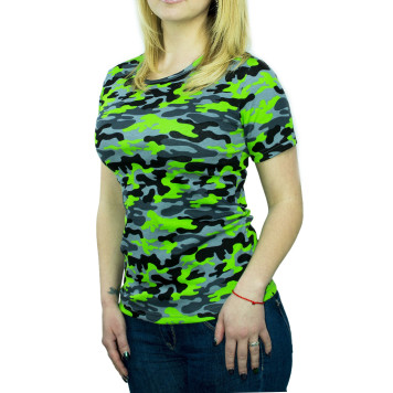 Women`s Short Sleeve Tactical T-Shirt-1