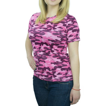 Women`s Short Sleeve Tactical T-Shirt-4