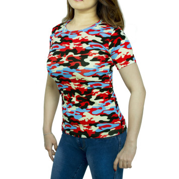Women`s Short Sleeve Tactical T-Shirt-6