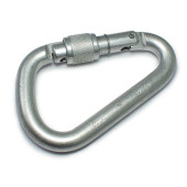 Durable 22kN Aluminum Tactical Carabiner with Screw Gate Durable 22kN Aluminum Tactical Carabiner with Screw Gate