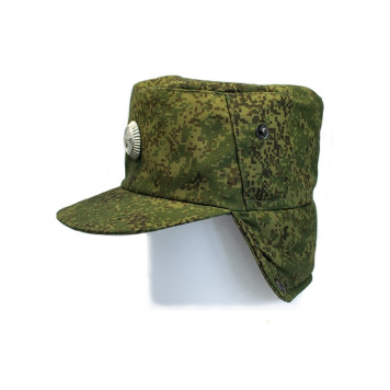 Insulated Military Cap with Badge-2