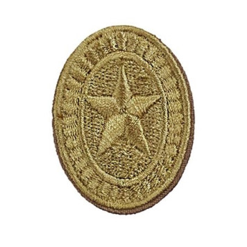Small Embroidered Military Cap Badge