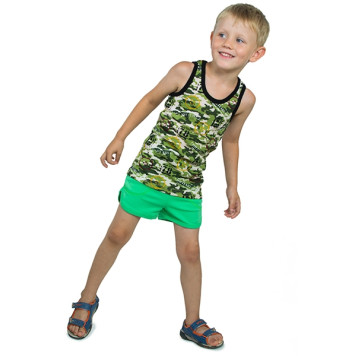 Kids& Summer Cotton Suit-3