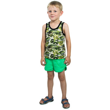 Kids& Summer Cotton Suit-4
