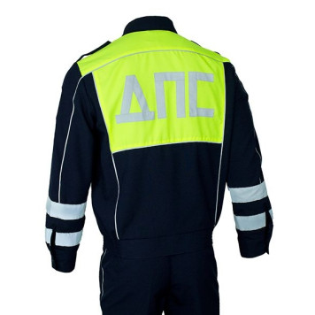 High-Visibility DPM Summer Uniform with Long Sleeves and Signal Inserts MAGELLAN-2