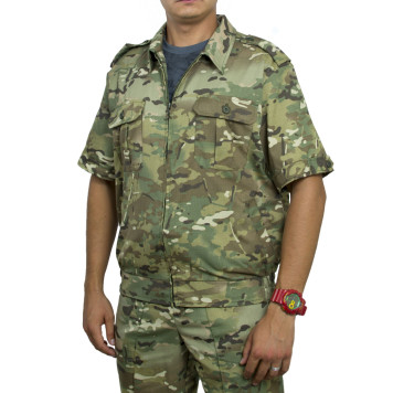 Summer Combat Uniform with Short Sleeves-49