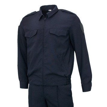 Police Officer`sOffice Suit with Long Sleeves and Lining-2