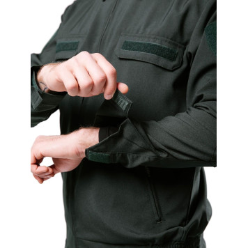 Office Uniform of the National Guard with Long Sleeves-4