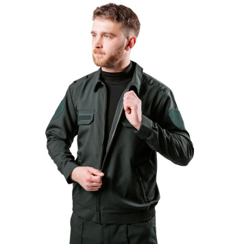 Office Uniform of the National Guard with Long Sleeves-6