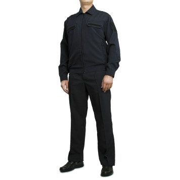 Men`s Long-Sleeve Tactical Office Suit-3