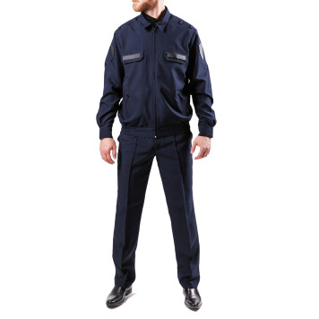 Men`s Long-Sleeve Tactical Office Suit-9