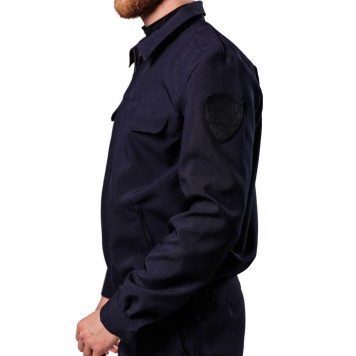 Police Office Uniform with Long Sleeves-3