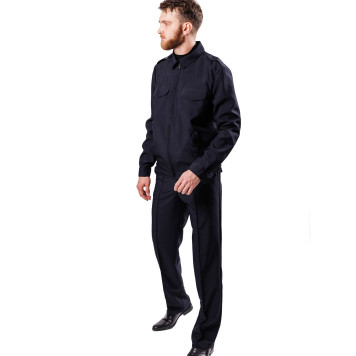 Police Office Uniform with Long Sleeves-1