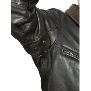 Flight Leather Demi-Season Jacket-2