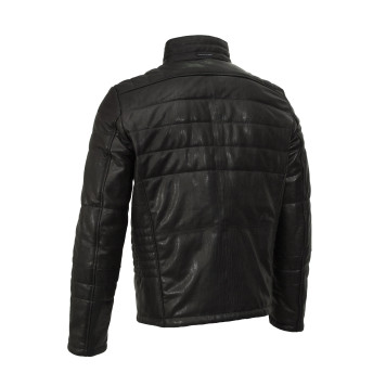 Men`s Demi-Season Leather Jacket MK/17-16K Emora-1