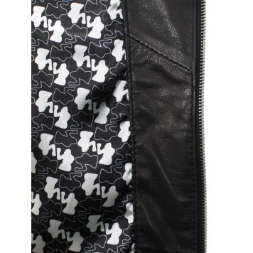 Men`s Demi-Season Leather Jacket MK/17-17K Vegital-2