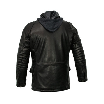 Men`s Demi-Season Leather Jacket MK/17-2K Emora-6