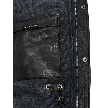 Men`s Demi-Season Leather Jacket MK/17-2K Emora-7