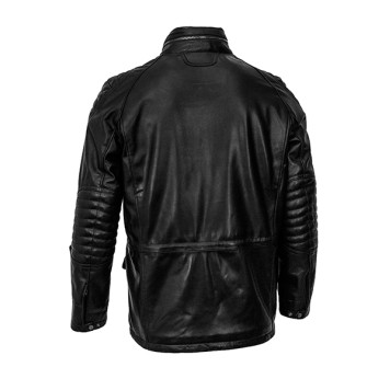 Men`s Demi-Season Leather Jacket MK/17-2K Vegital-2