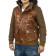 Men`s Demi-Season Leather Jacket MK/17-3K Emora