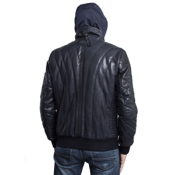 Men`s Leather Transitional Jacket MK/17-7K Vegital-4