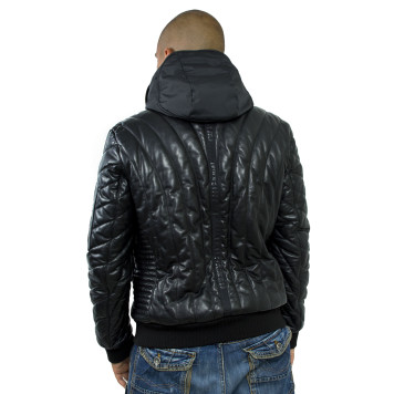 Men`s Leather Transitional Jacket MK/17-7K Vitelino-1