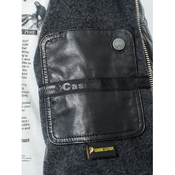 Men`s Leather Transitional Jacket MK/17-7K Vitelino-2