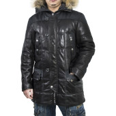 Bornish MK/17-9K Men`s Leather Transitional Jacket