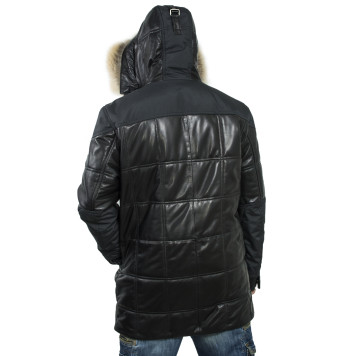 Bornish MK/17-9K Men`s Leather Transitional Jacket-2