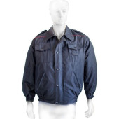 Demiseason Police Jacket with Red Piping by AVTOR