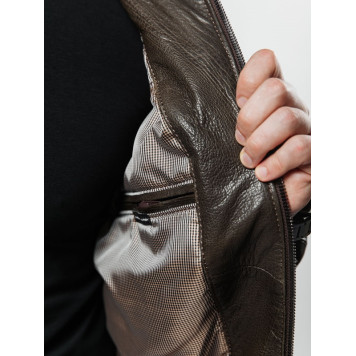 Emora MK/17-44K Men`s Classic Leather Jacket-10