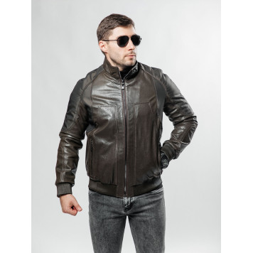 Emora MK/17-44K Men`s Classic Leather Jacket-5