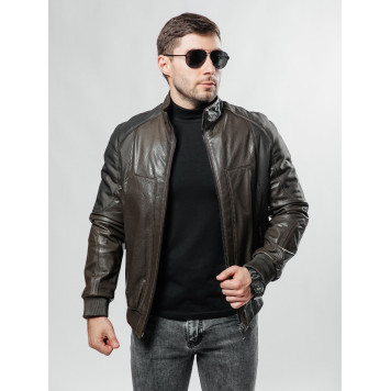 Emora MK/17-44K Men`s Classic Leather Jacket-7