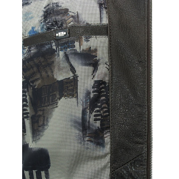 Men`s Classic Leather Jacket 71-65 Emora by PROFARMY-2