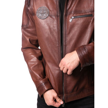Emora 71-79 Men`s Leather Jacket-3