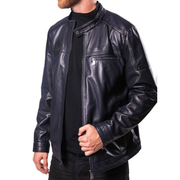 Men`s Demi-Season Leather Jacket 71-79 Vegital