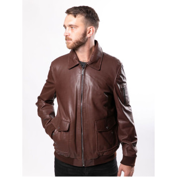 Men`s Leather Jacket 71-83 Vegital