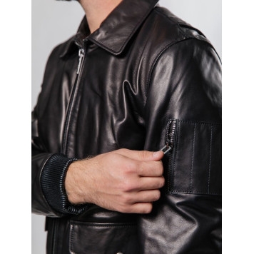 Men`s Leather Jacket 71-83 Vegital-10