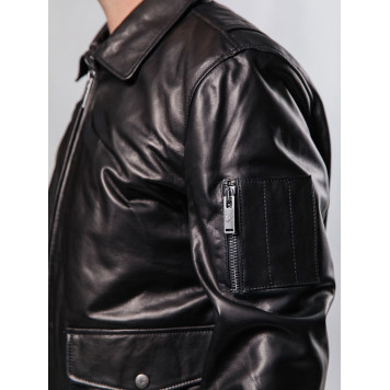 Men`s Leather Jacket 71-83 Vegital-11