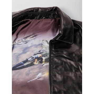 Men`s Leather Jacket 71-83 Vegital-12