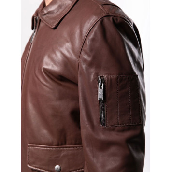 Men`s Leather Jacket 71-83 Vegital-4