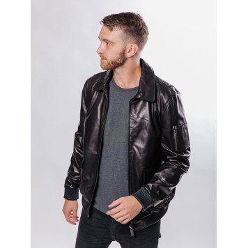 Men`s Leather Jacket 71-83 Vegital-7