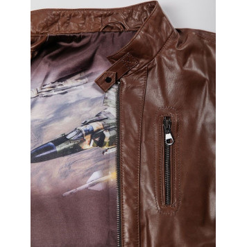 Men`s Leather Jacket 71-84 Vegital-5