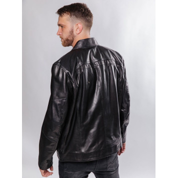 Men`s Leather Jacket 71-84 Vegital-8