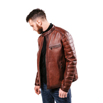 Emora MK/17-14K Men`s Leather Jacket-4