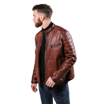 Emora MK/17-14K Men`s Leather Jacket-5